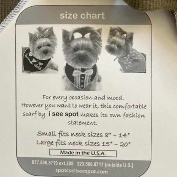 I See Spot Easter Pet Bandana - Picture 6 of 6